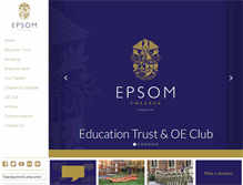 Tablet Screenshot of educationtrust-oeclub.org